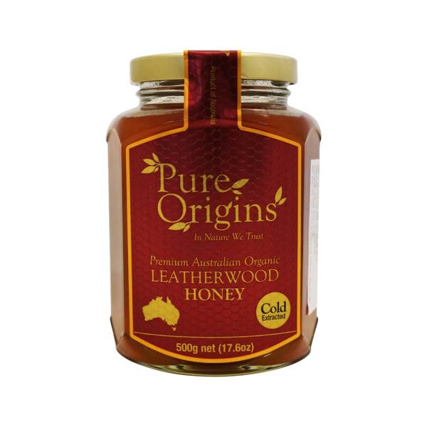 Mật Ong Pure Origins LeaTherwood 500g (hủ)